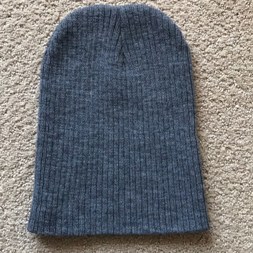 Gray knitted Beanie Hat